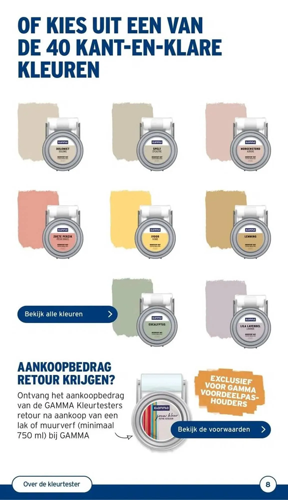 GAMMA Verfmagazine van 15 november tot 18 februari 2024 - Folder pagina 8