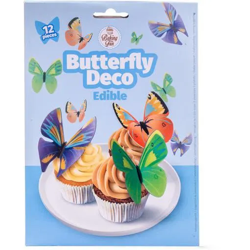 Eetbare vlinders 12 stuks