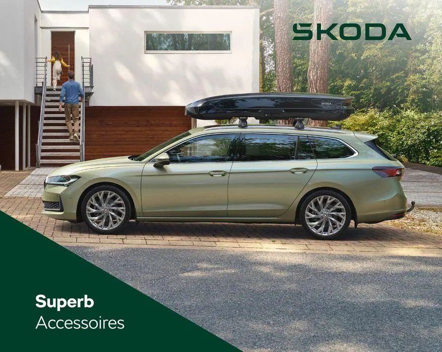 Škoda Superb accessoires brochure van 18 september tot 18 september 2025 - Folder pagina 1