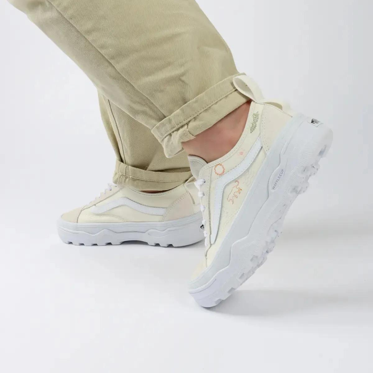 Vans Sentry Old Skool Crème Dames