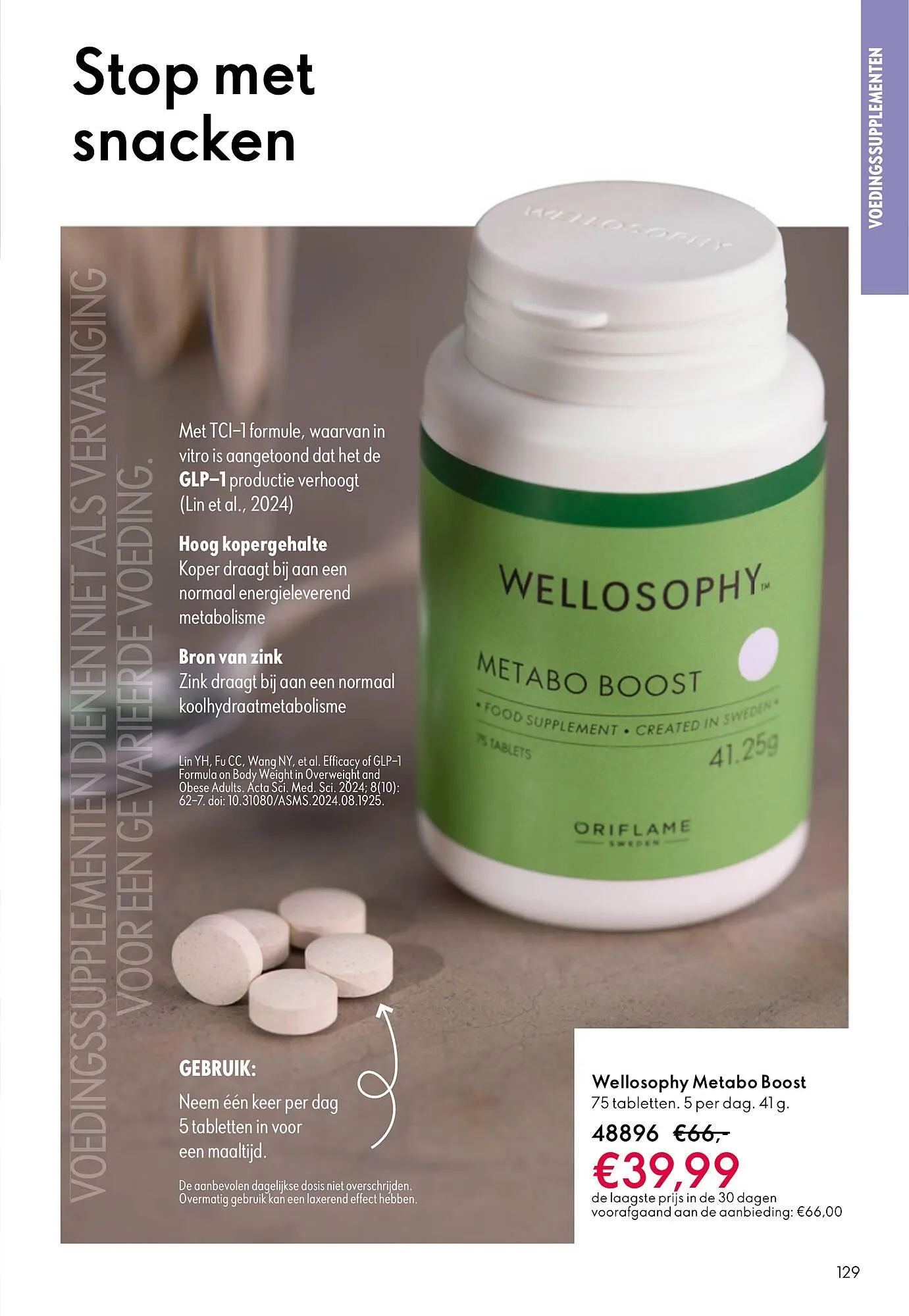 Oriflame brochure van 19 november tot 9 december 2025 - Folder pagina 129