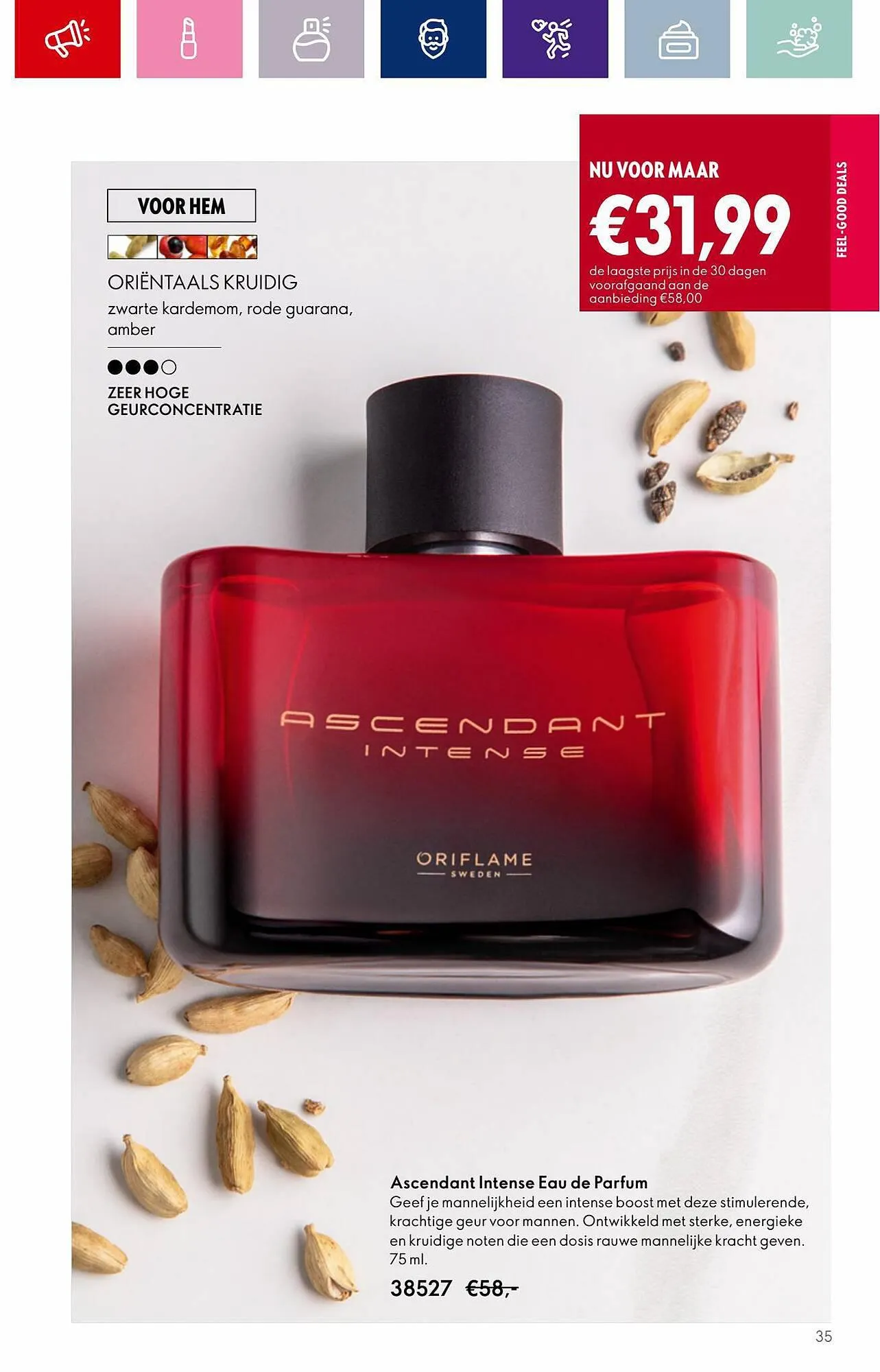 Oriflame folder van 22 augustus tot 12 september 2023 - Folder pagina 35