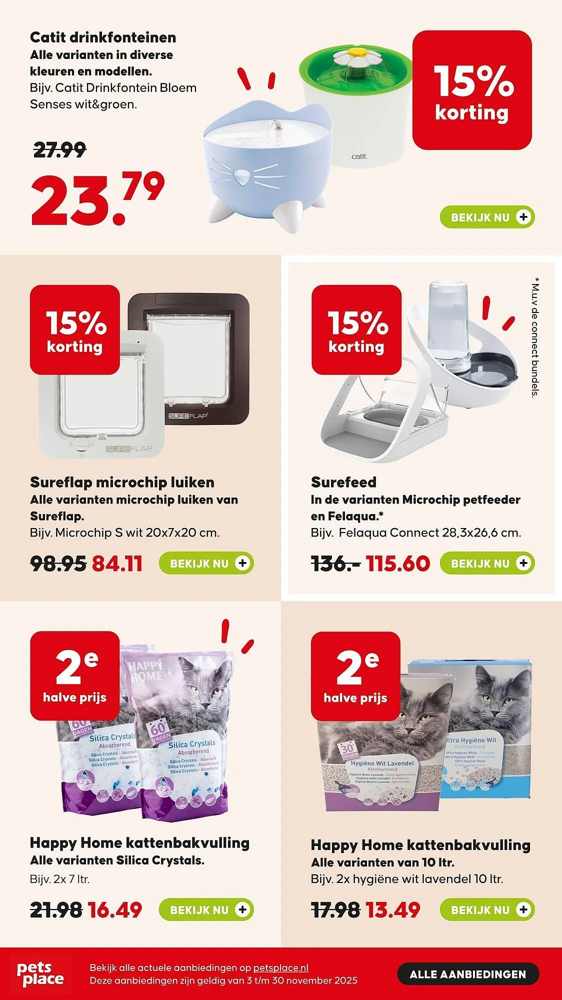 Pets Place folder van 16 november tot 30 november 2025 - Folder pagina 10