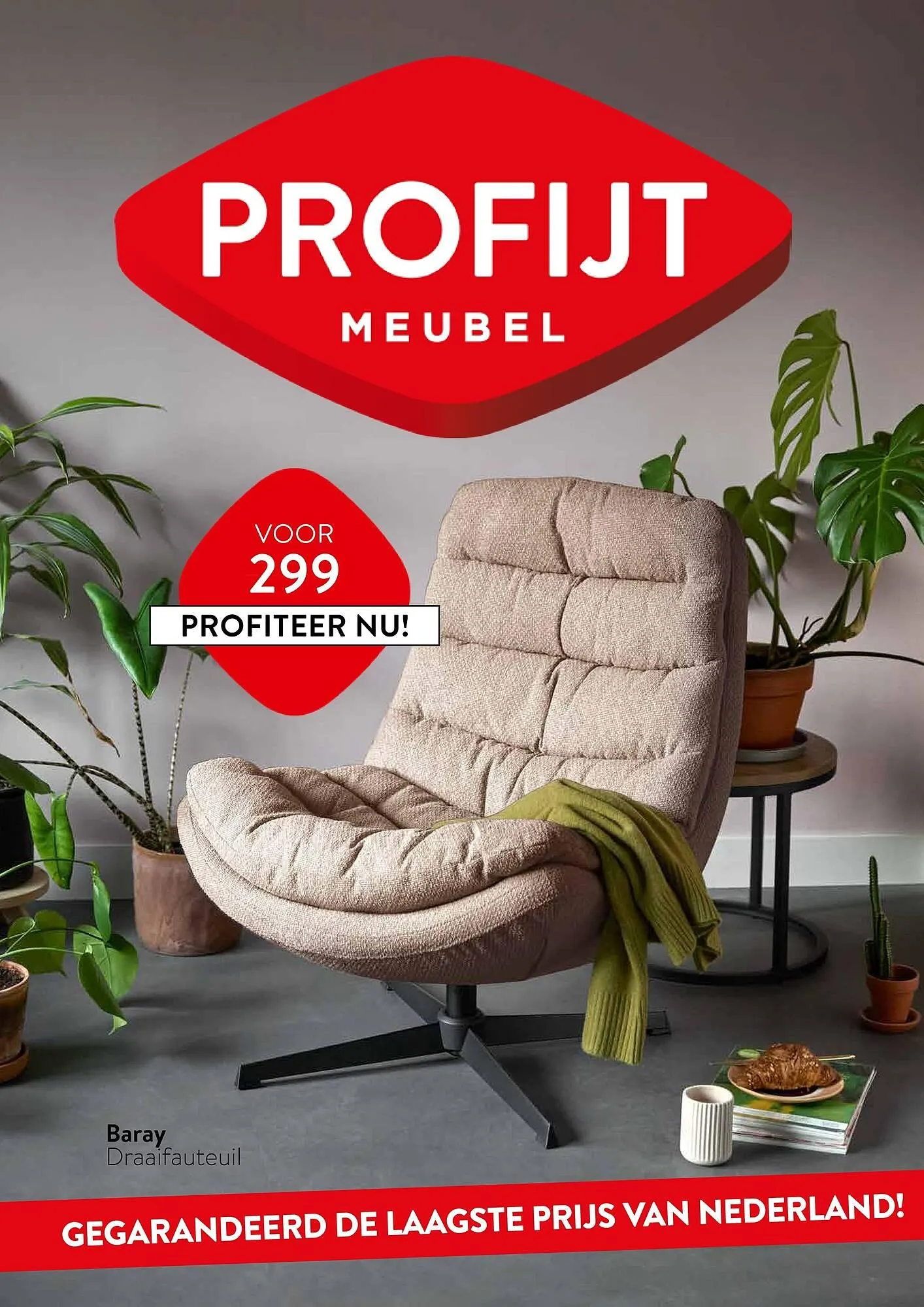 Profijt Meubel folder van 23 maart tot 29 maart 2026 - Folder pagina 1
