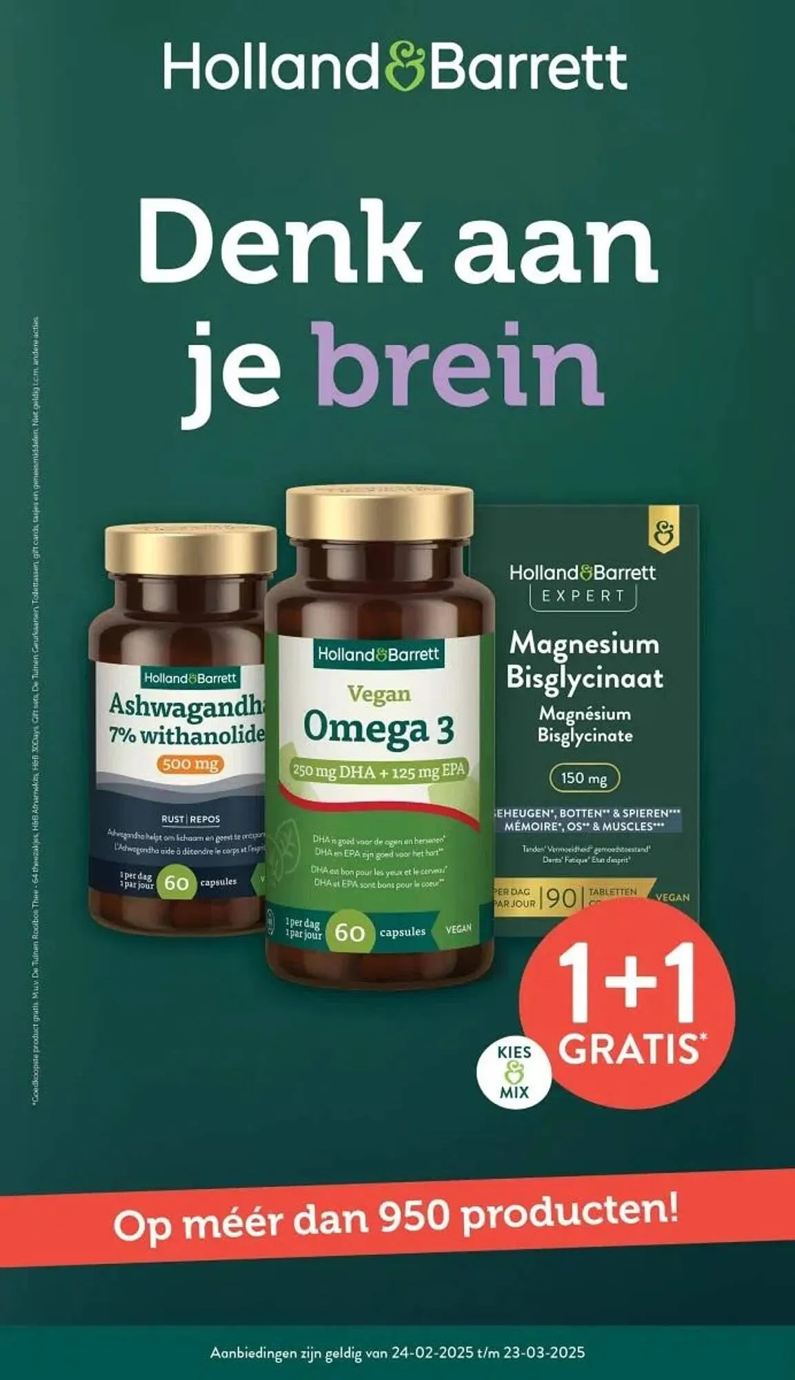 Holland & Barrett folder van 10 maart tot 16 maart 2025 - Folder pagina 1