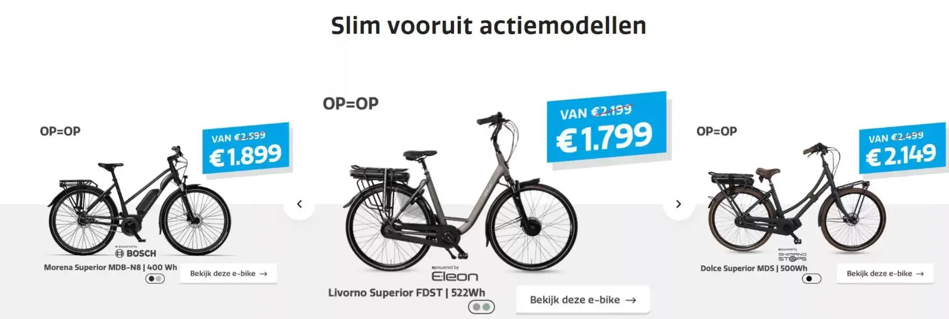Slim vooruit actiemodellen - 1