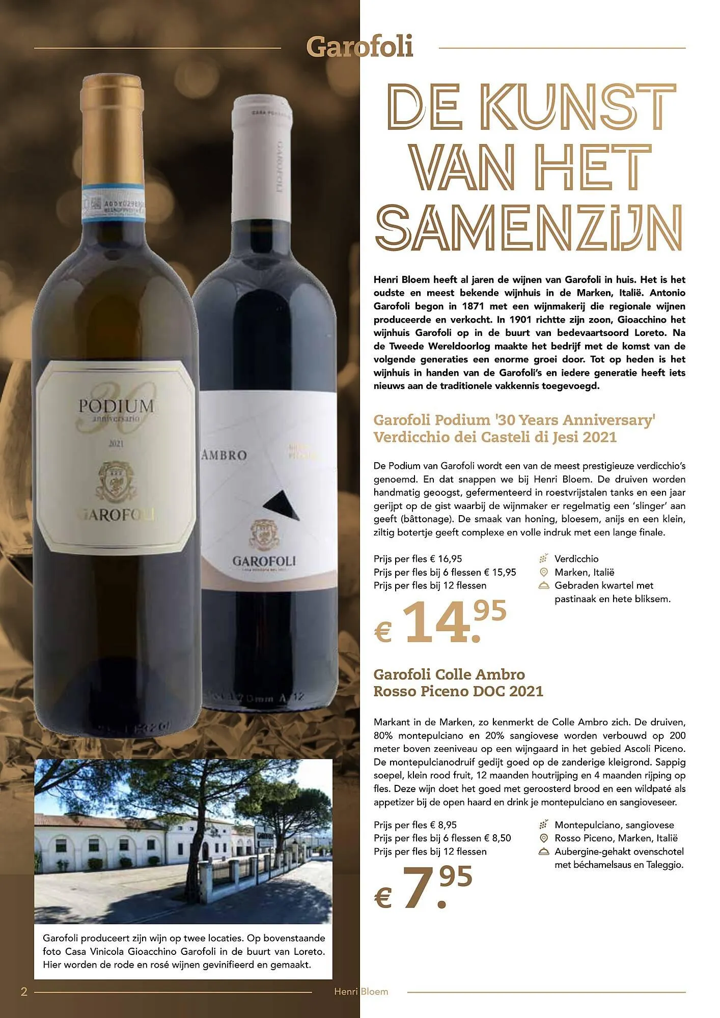 Henri Bloem folder van 1 november tot 30 november 2023 - Folder pagina 2