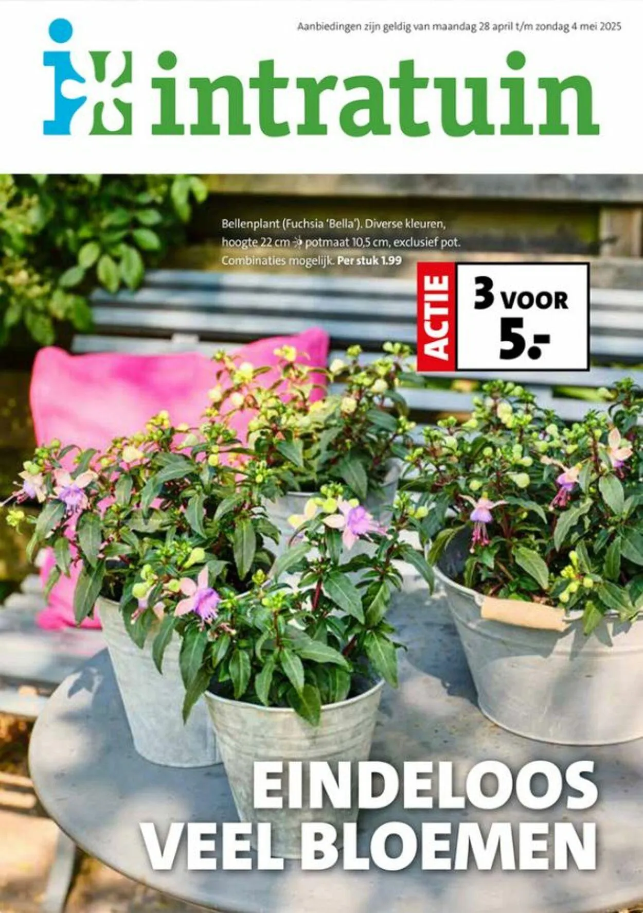 Intratuin Actuele folder van 31 augustus tot 14 september 2025 - Folder pagina 1