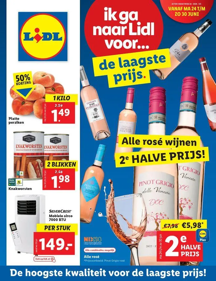 Lidl folder van 20 juni tot 3 juli 2024 - Folder pagina 1