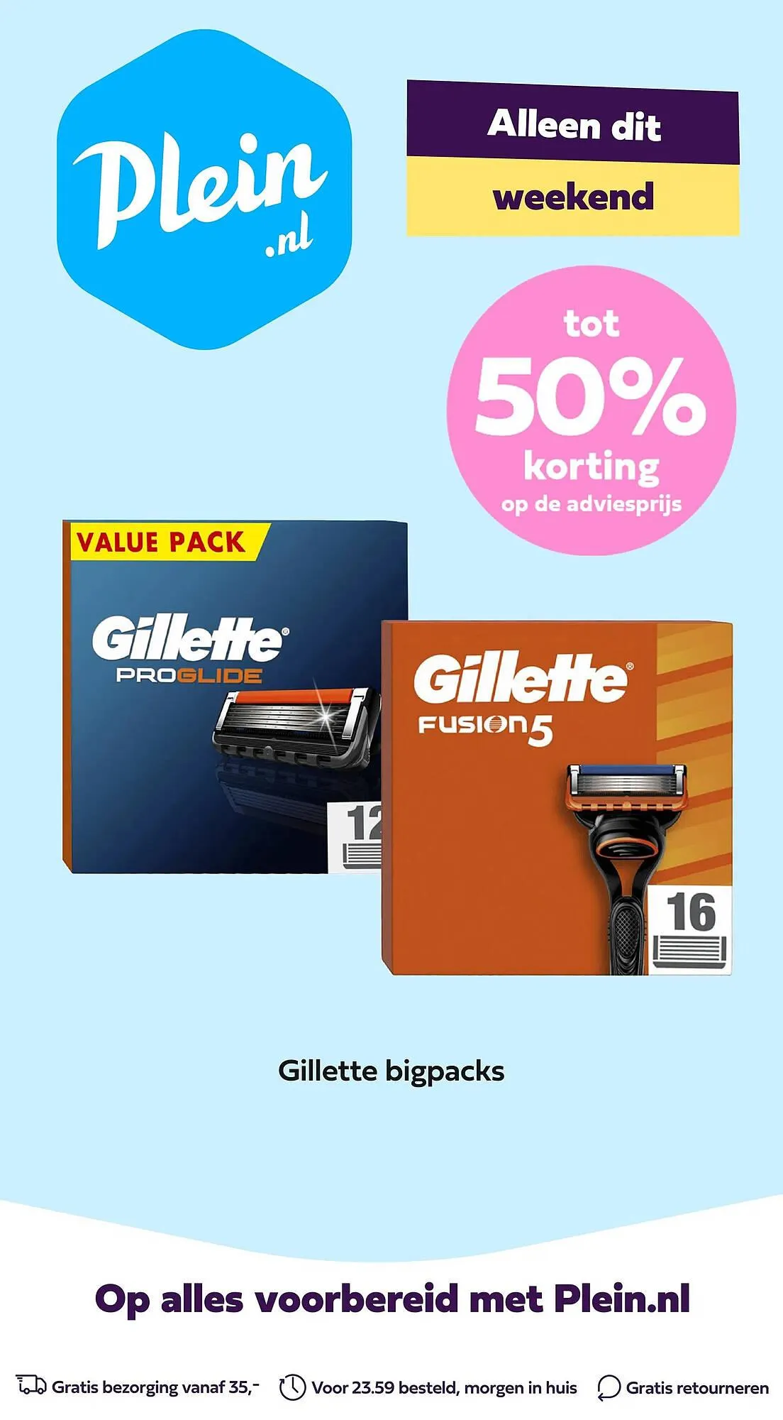 Plein.nl folder van 13 maart tot 16 maart 2025 - Folder pagina 1