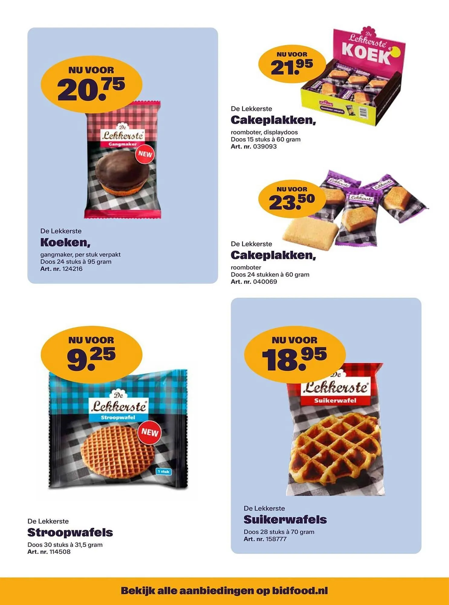 Bidfood folder van 10 november tot 23 november 2025 - Folder pagina 19