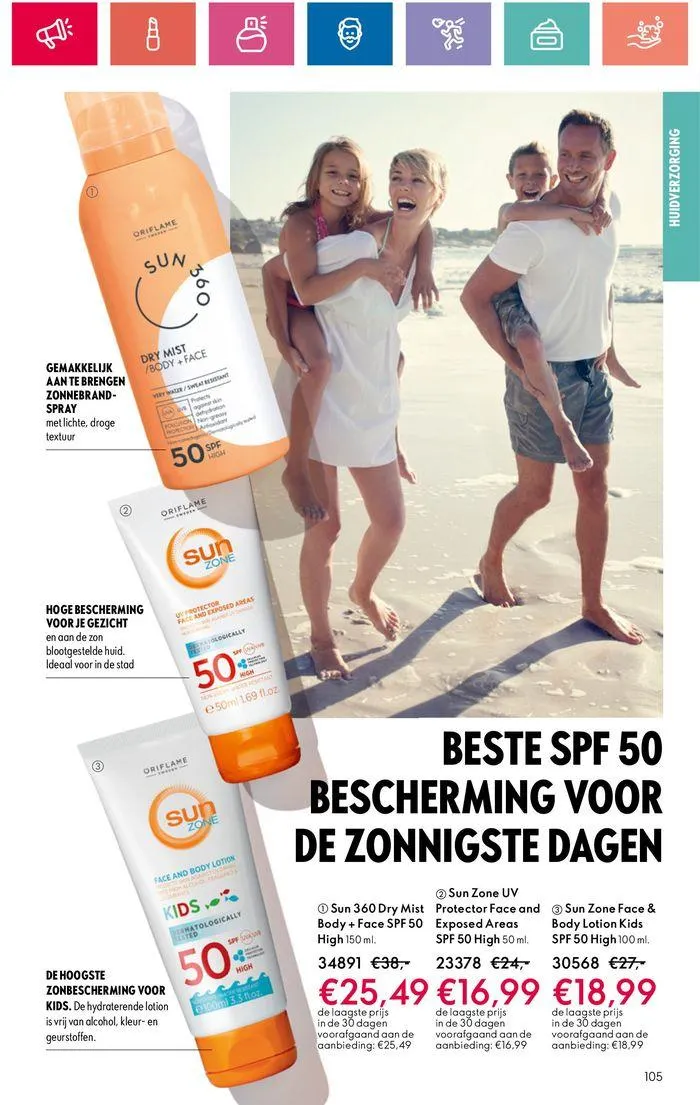 ORIFLAME folder! van 30 mei tot 13 juni 2024 - Folder pagina 105