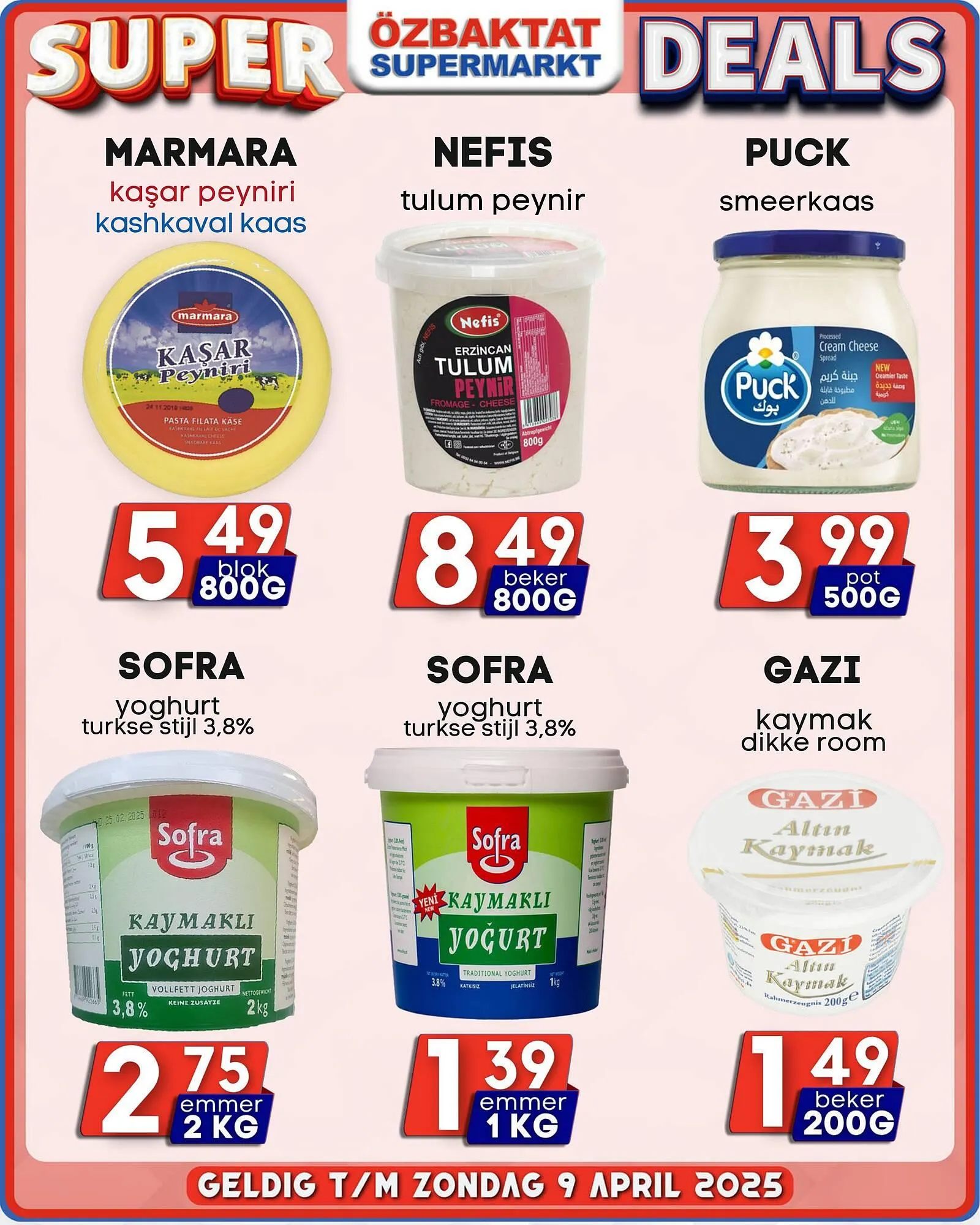 Özbaktat Supermarkt folder van 27 januari tot 9 april 2025 - Folder pagina 3
