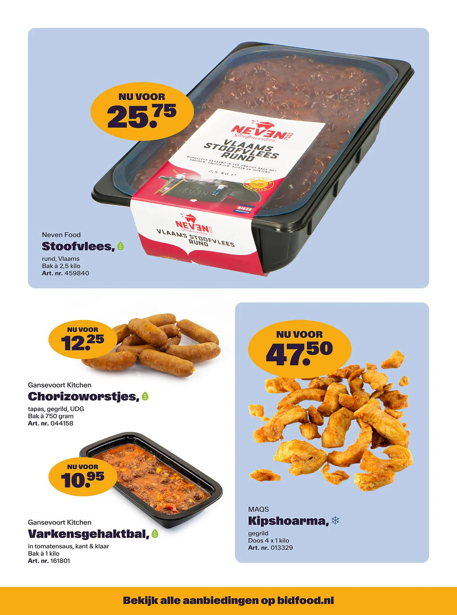 Bidfood folder van 6 oktober tot 19 oktober 2025 - Folder pagina 5