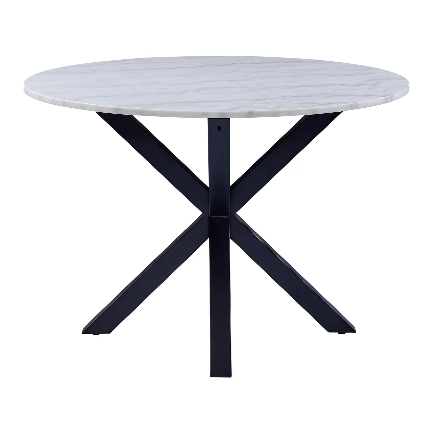MOOS Bine Eettafel Marmer - Ø 110 cm - Wit