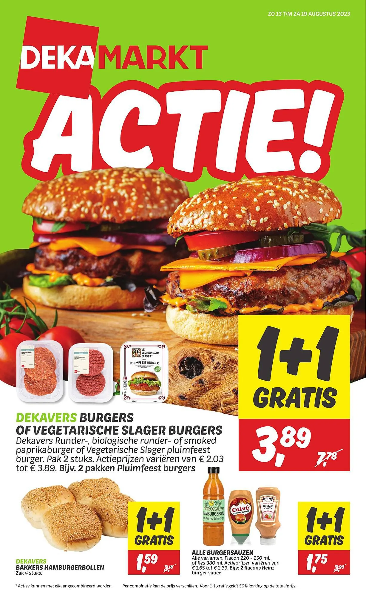 Dekamarkt folder week 33 van 13 augustus tot 19 augustus 2023 - Folder pagina 1