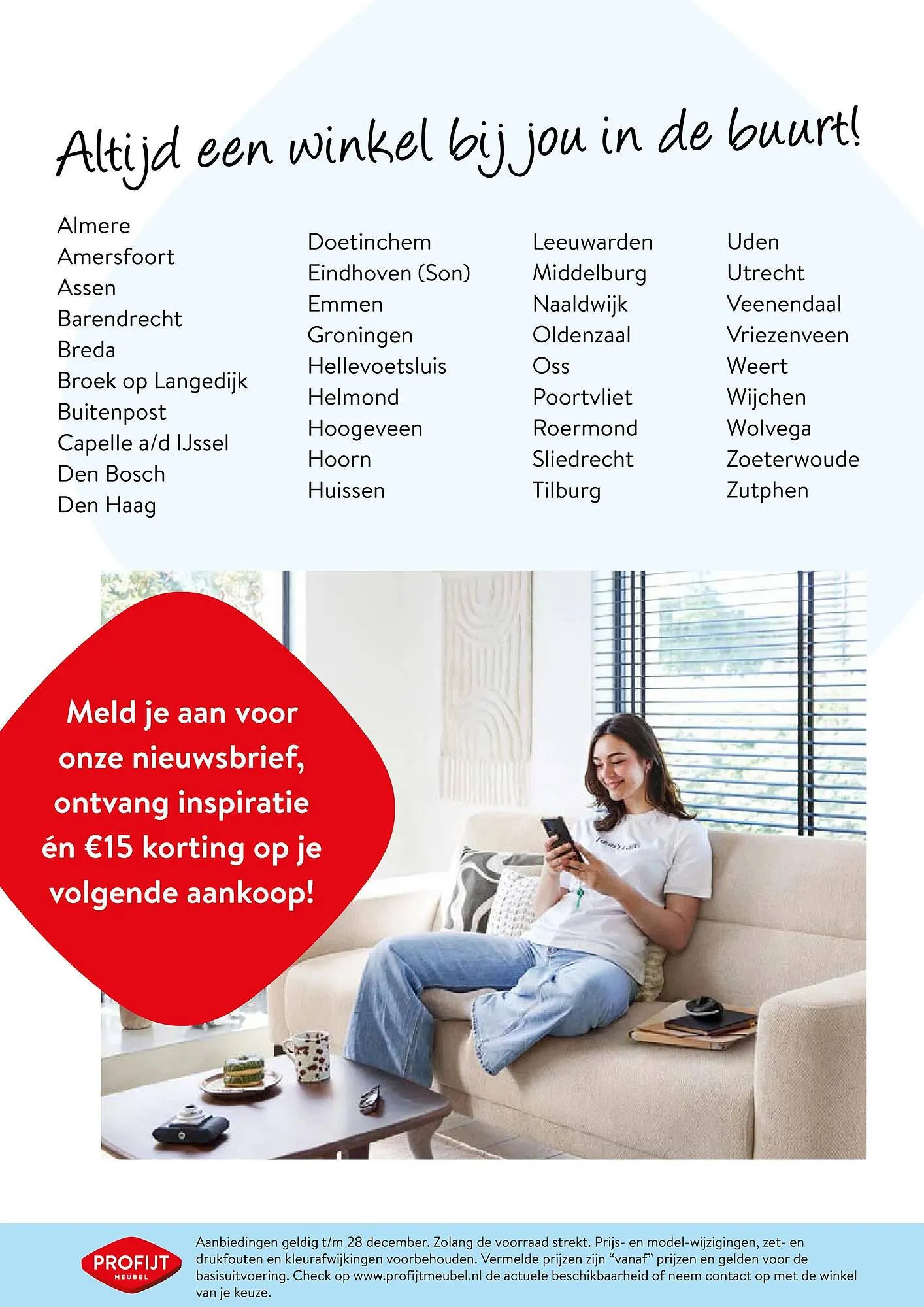 Profijt Meubel folder van 19 december tot 28 december 2025 - Folder pagina 7