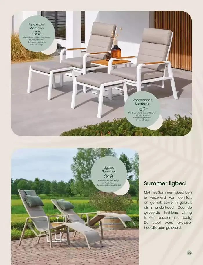 Outdoor Living van 21 oktober tot 31 december 2024 - Folder pagina 35