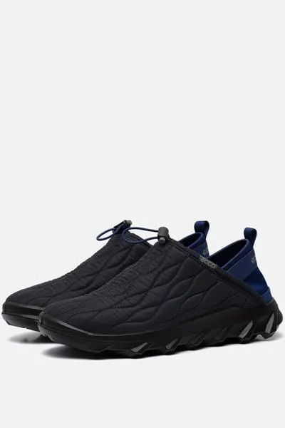 Ecco MX M Instappers zwart Textiel