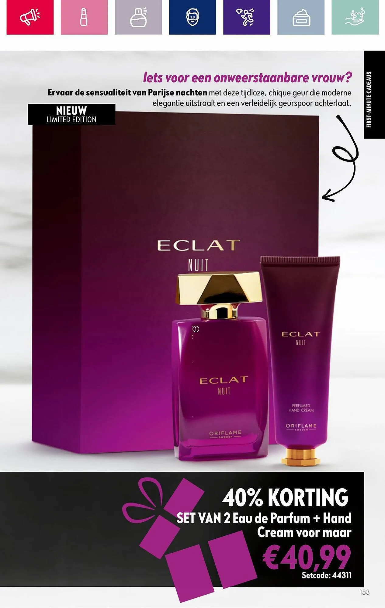 Oriflame folder van 25 oktober tot 7 november 2023 - Folder pagina 153