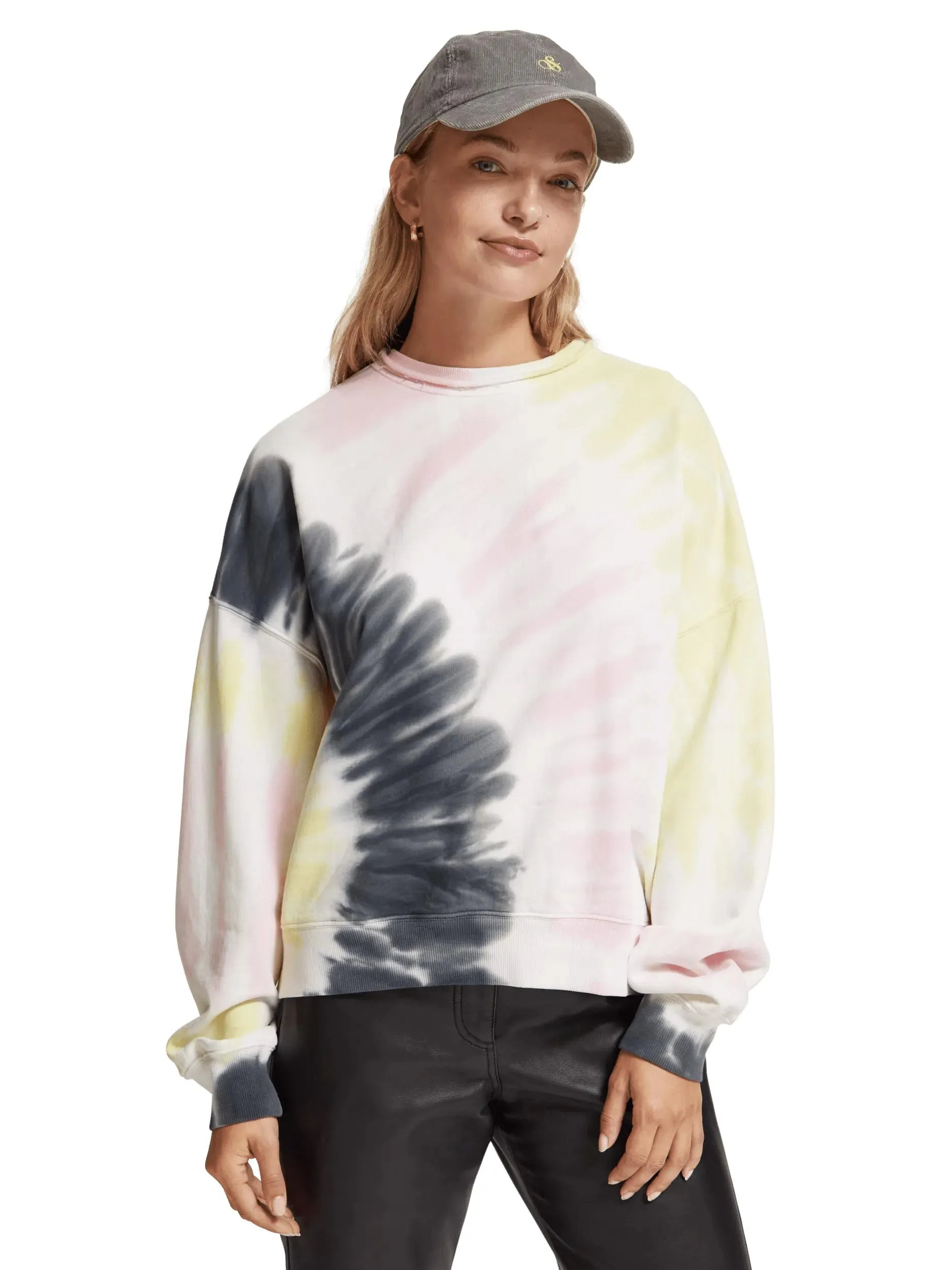 Oversized boyfriend fit sweatshirt