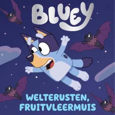 Bluey welterusten fruit vleermuis