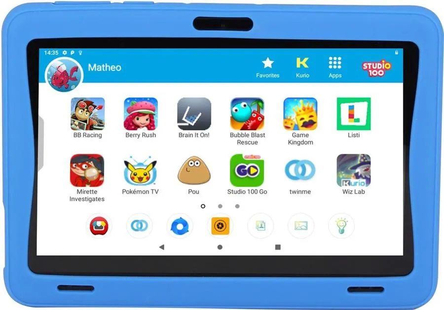 Kurio Tab Ultra Studio 100 blauw