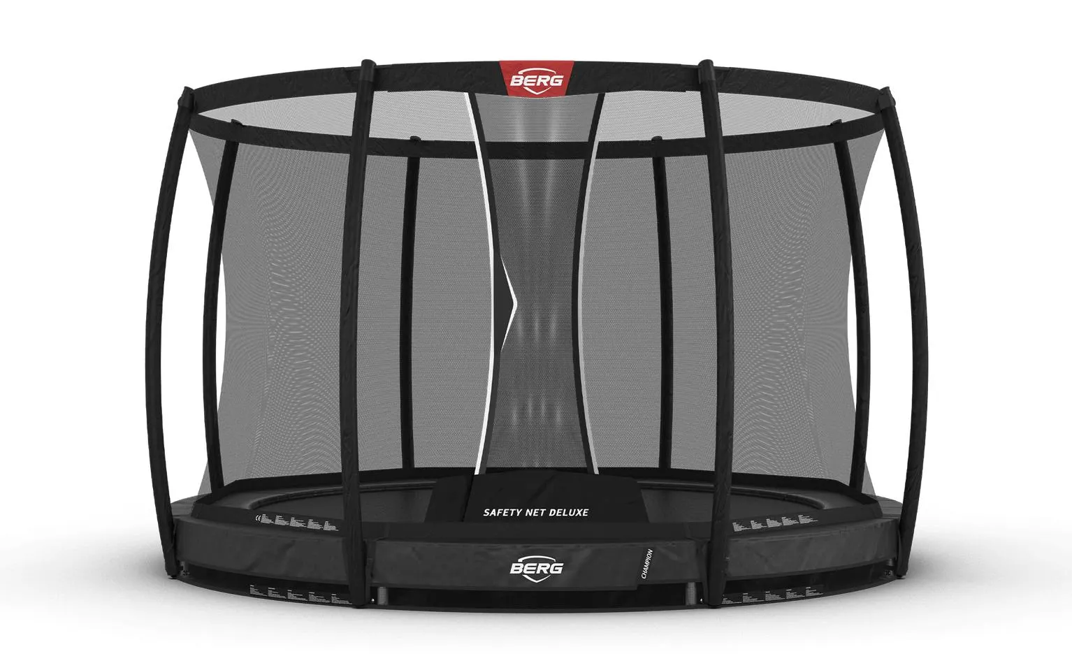 BERG Champion InGround 330 Grey + Safety Net Deluxe