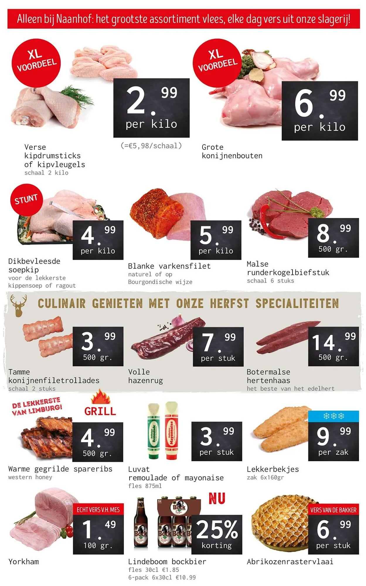 Naanhof folder van 23 november tot 29 november 2025 - Folder pagina 1