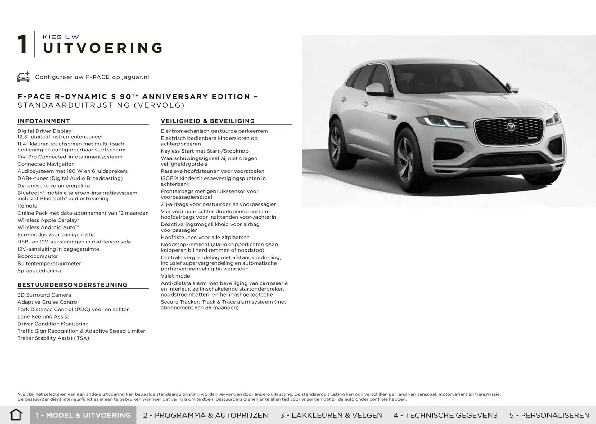 Jaguar folder van 20 november tot 30 juni 2025 - Folder pagina 5