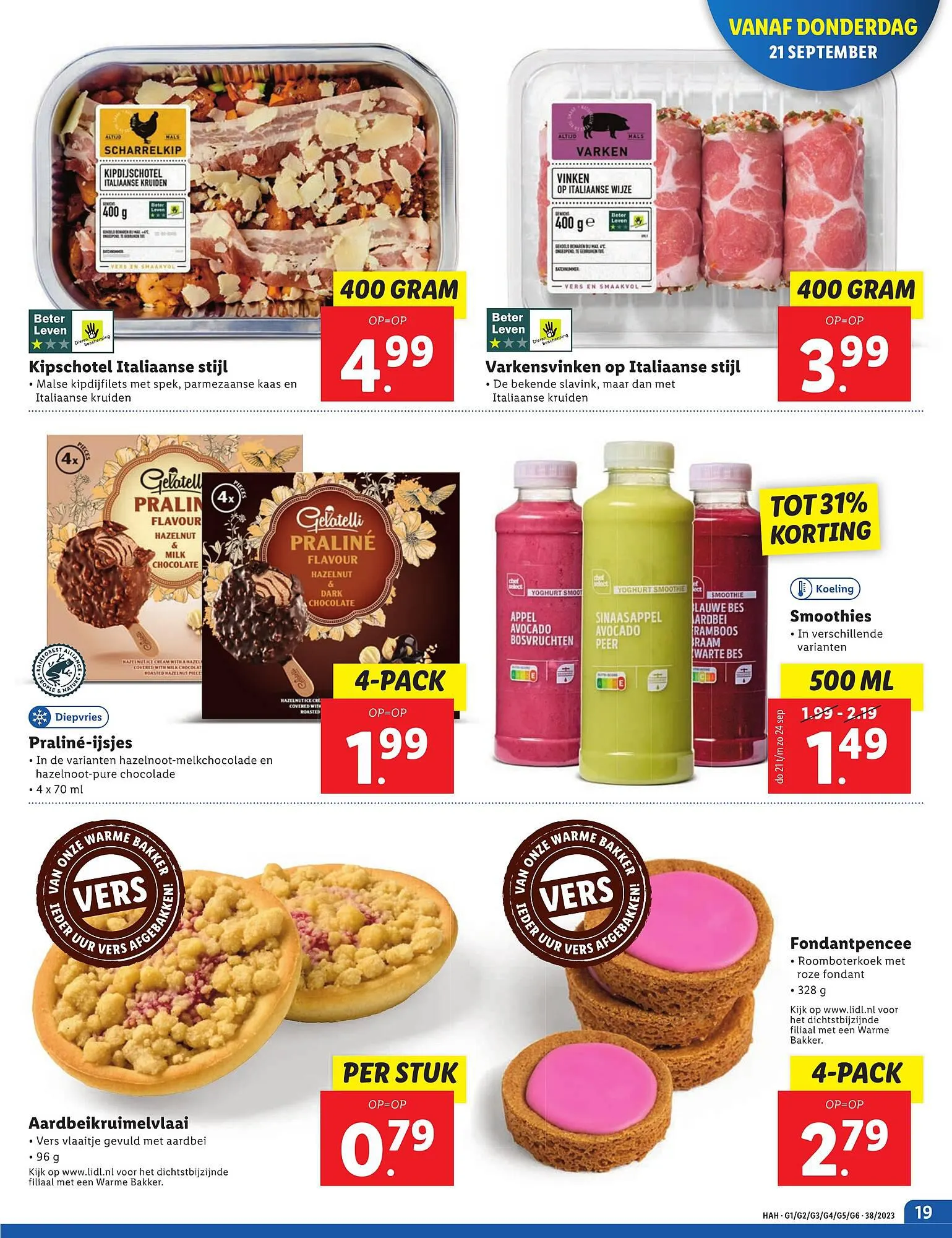 Lidl folder van 18 september tot 24 september 2023 - Folder pagina 19