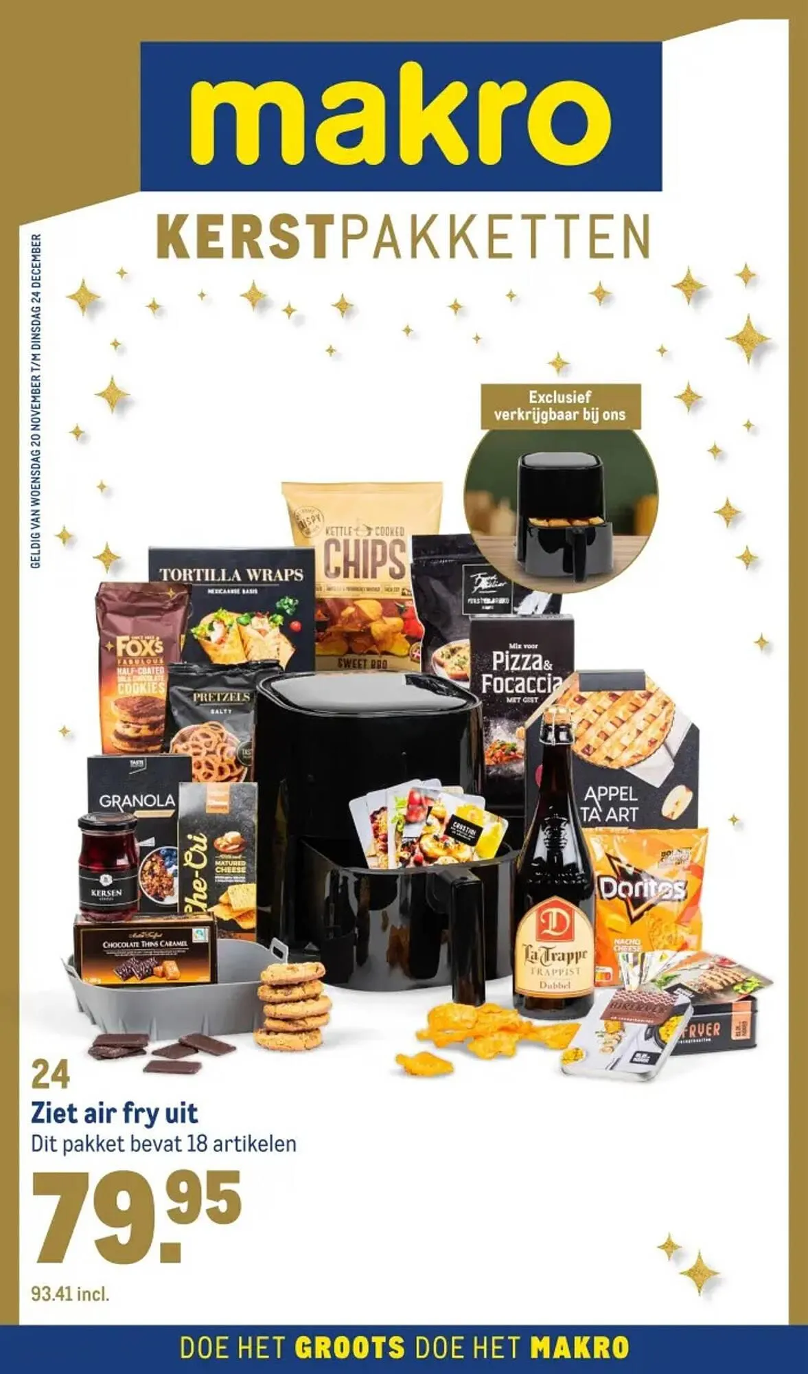 Makro folder van 20 november tot 24 december 2024 - Folder pagina 1