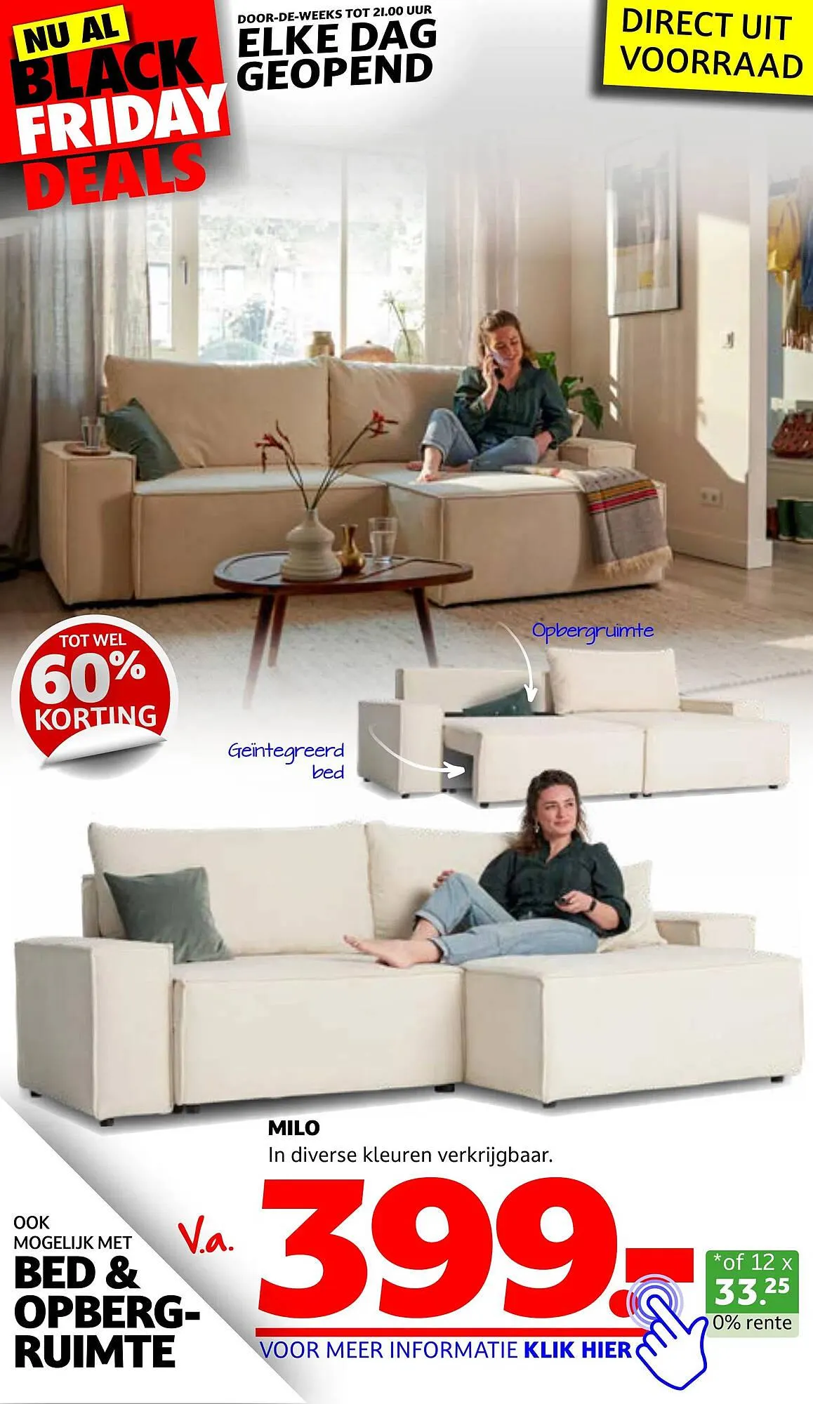 Seats and Sofas folder van 31 oktober tot 23 november 2023 - Folder pagina 13