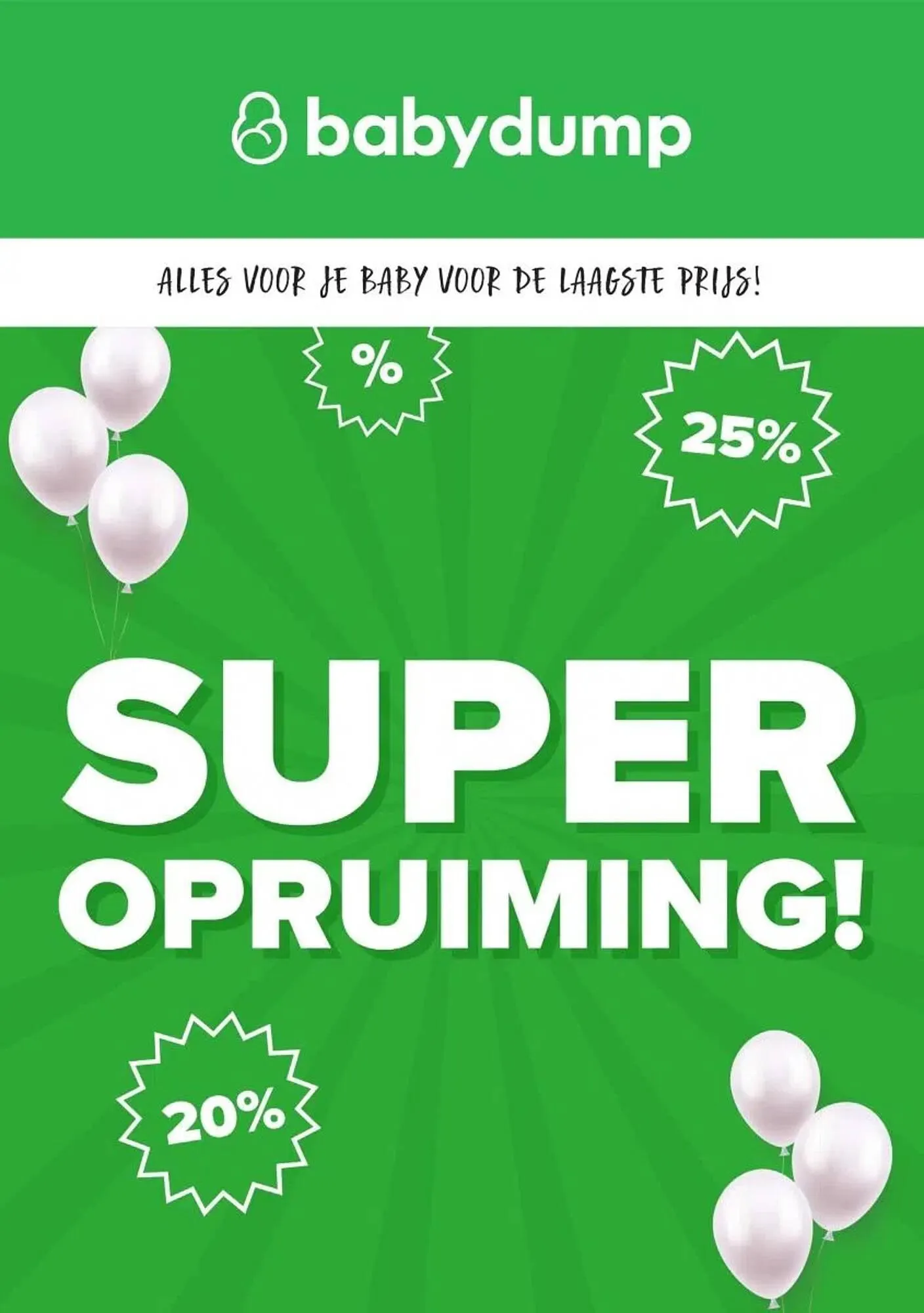 Baby-Dump folder van 2 januari tot 2 februari 2026 - Folder pagina 1