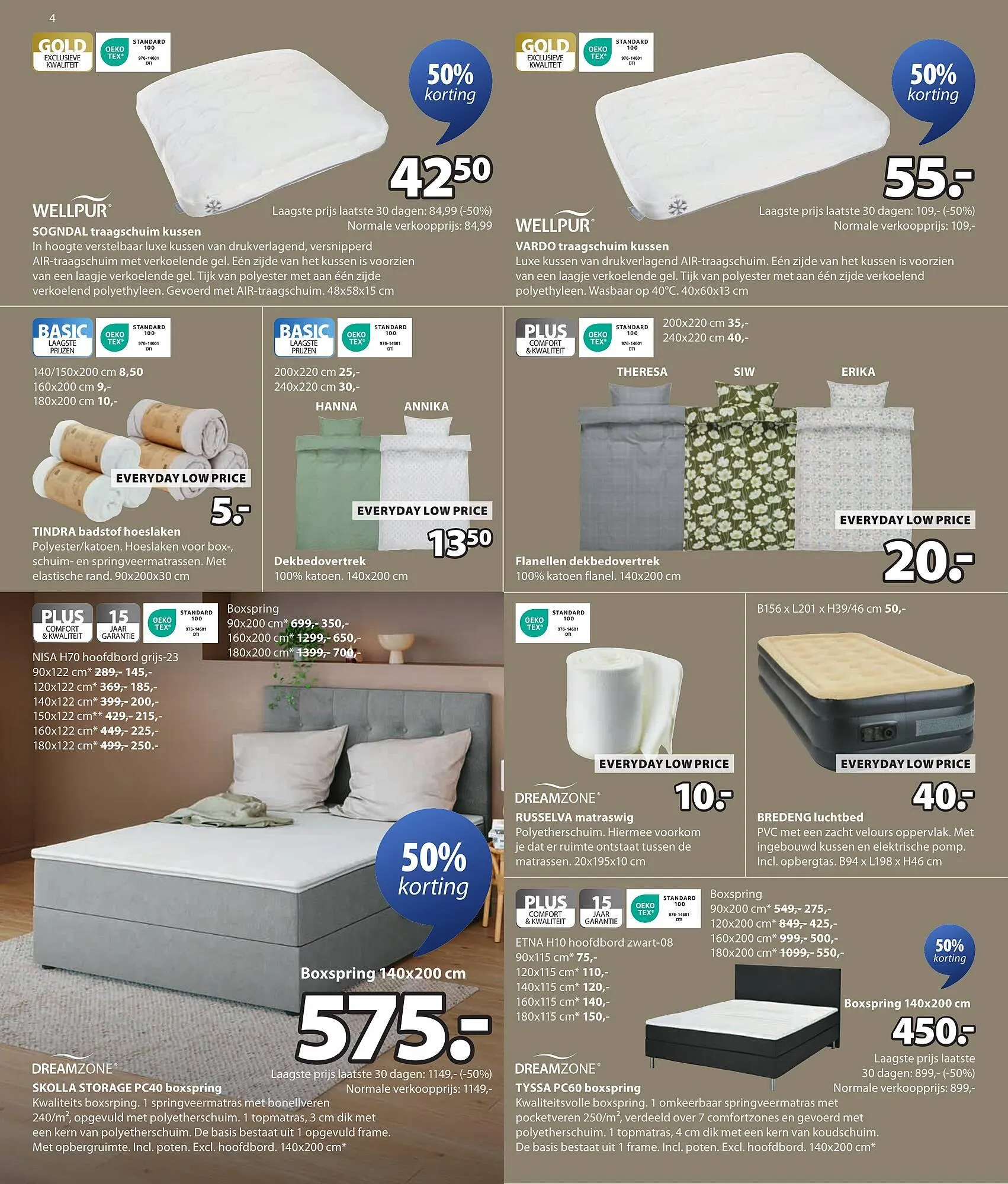 Jysk folder van 6 oktober tot 19 oktober 2025 - Folder pagina 4