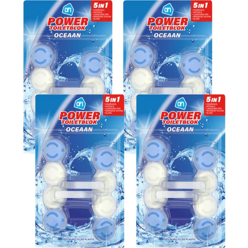 AH Power toiletblok oceaan voordeelpakket
