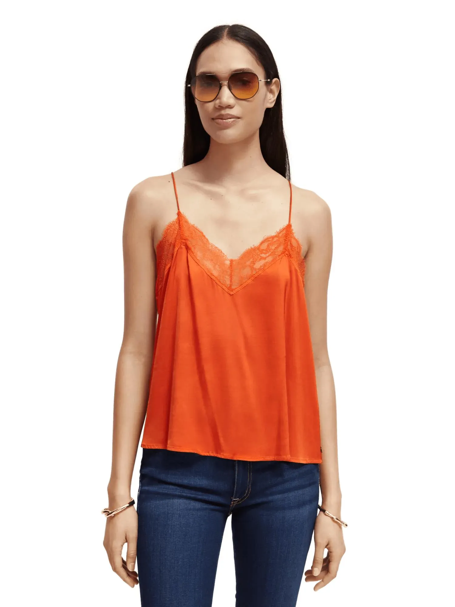 Camisole strap tank top