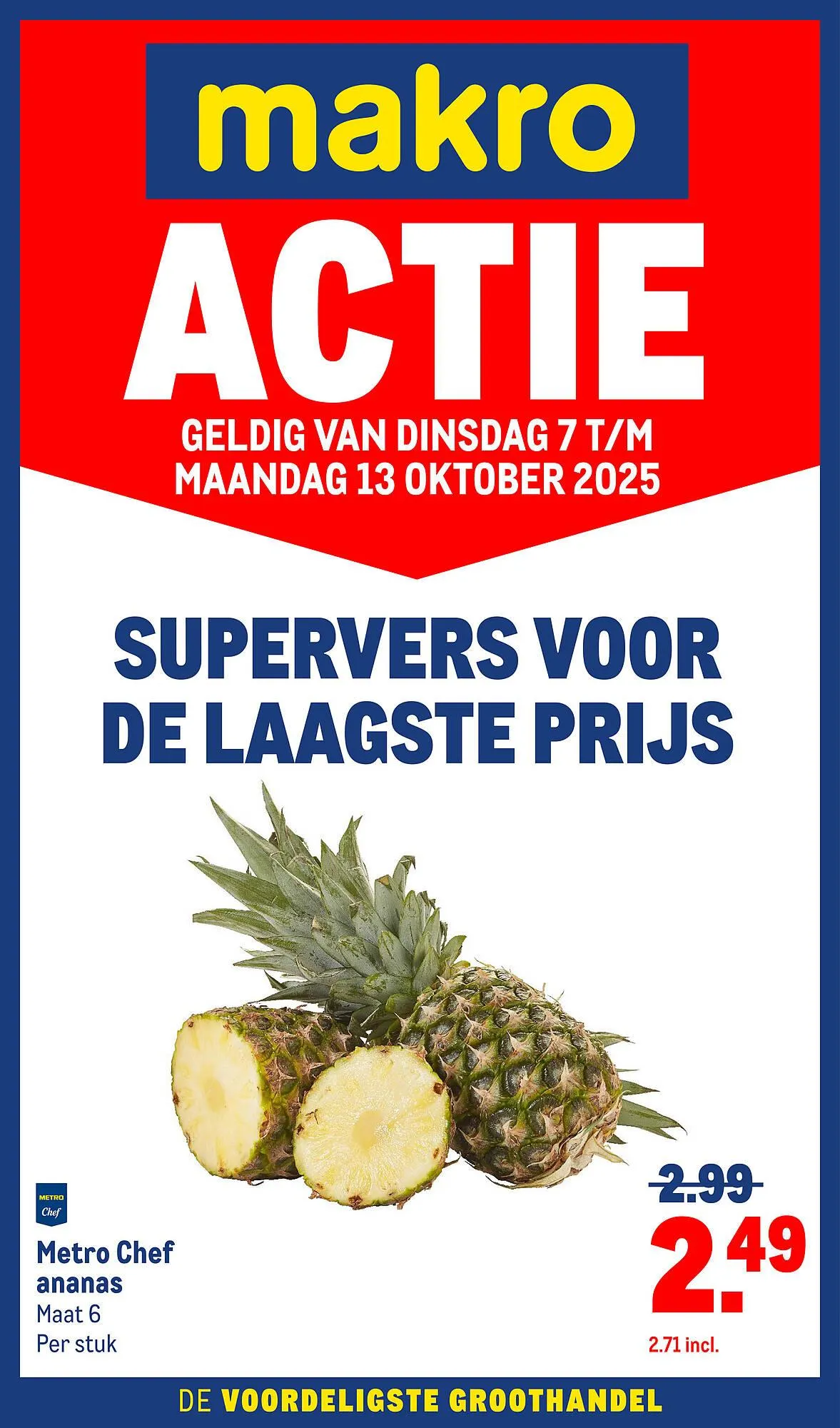 Makro folder van 7 oktober tot 13 oktober 2025 - Folder pagina 1