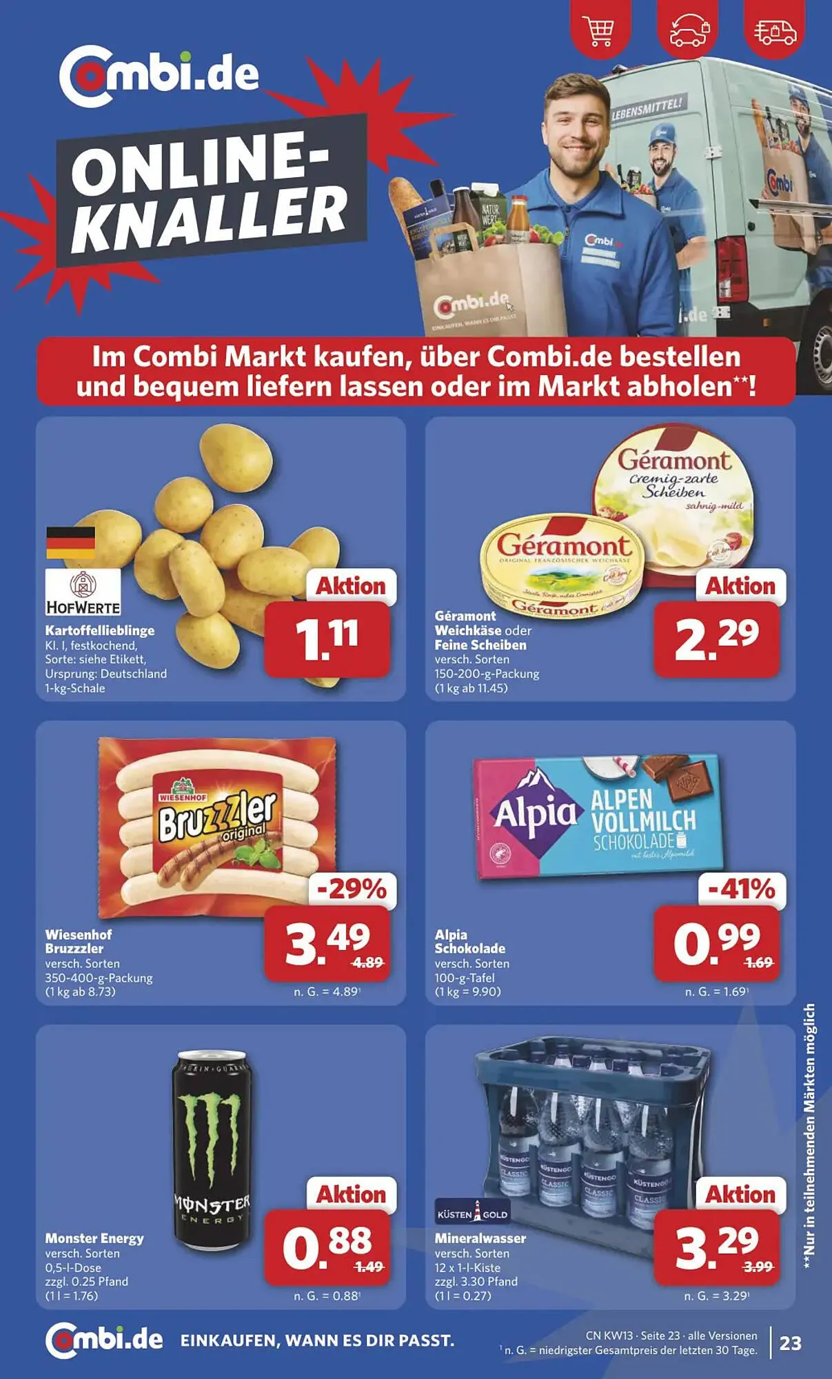 Combi Markt DE folder van 23 maart tot 28 maart 2026 - Folder pagina 23