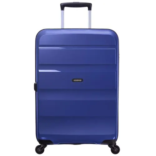 American Tourister Harde Handbagage Koffer / Trolley / Reiskoffer 55x40x20 cm Bon Air Blauw