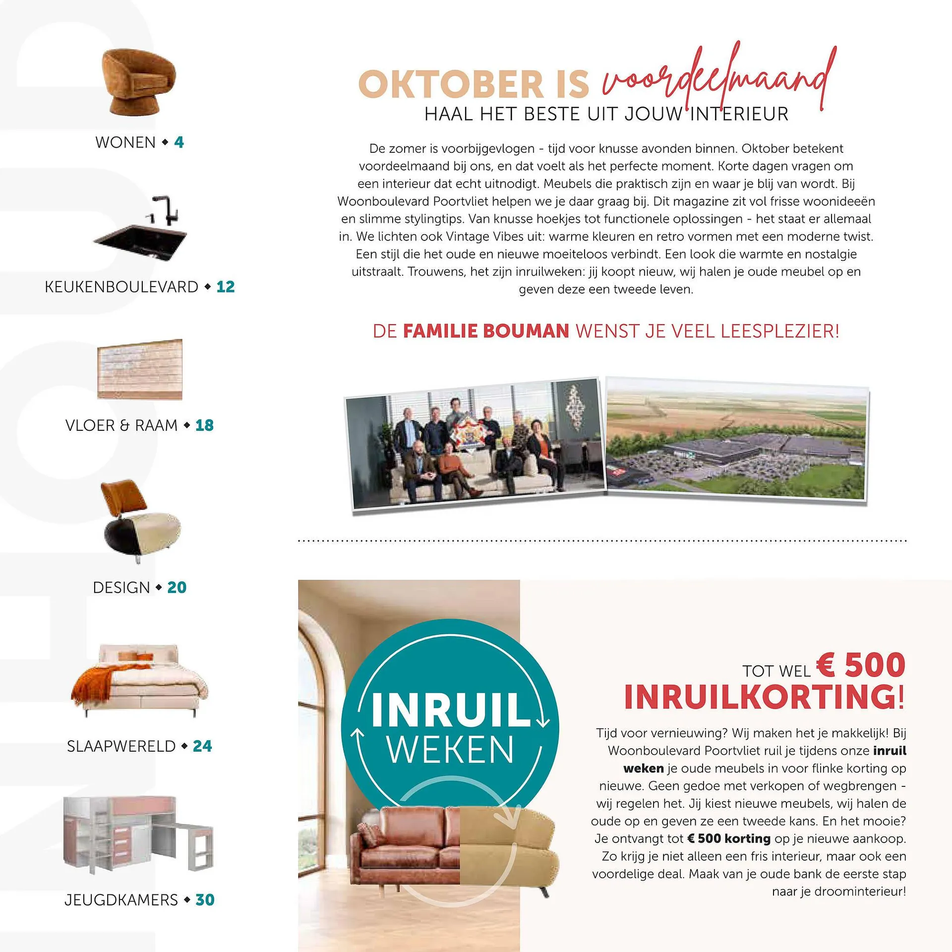 Woonboulevard Poortvliet folder van 1 oktober tot 31 oktober 2025 - Folder pagina 2