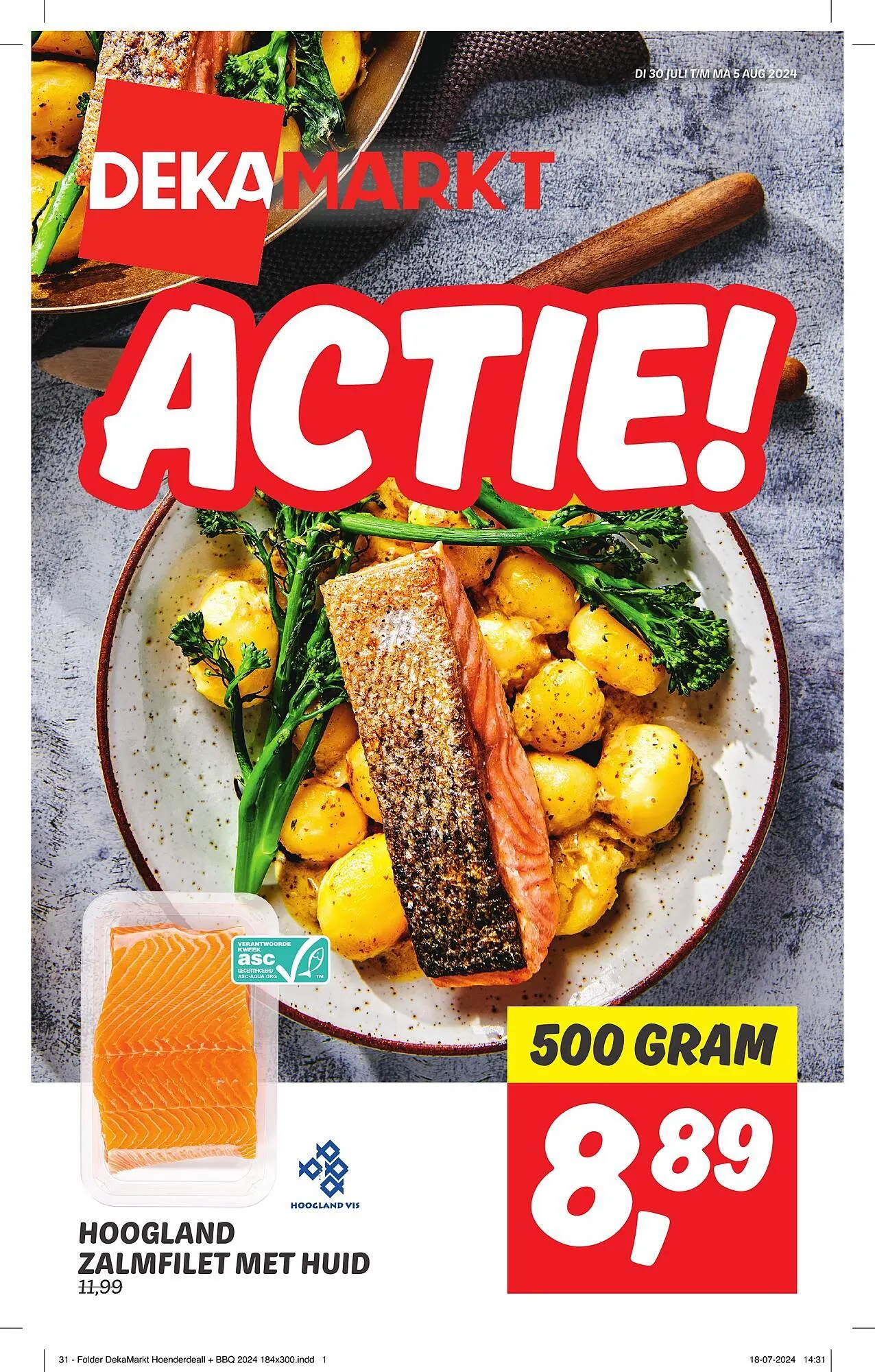 Dekamarkt folder van 30 juli tot 5 augustus 2024 - Folder pagina 1