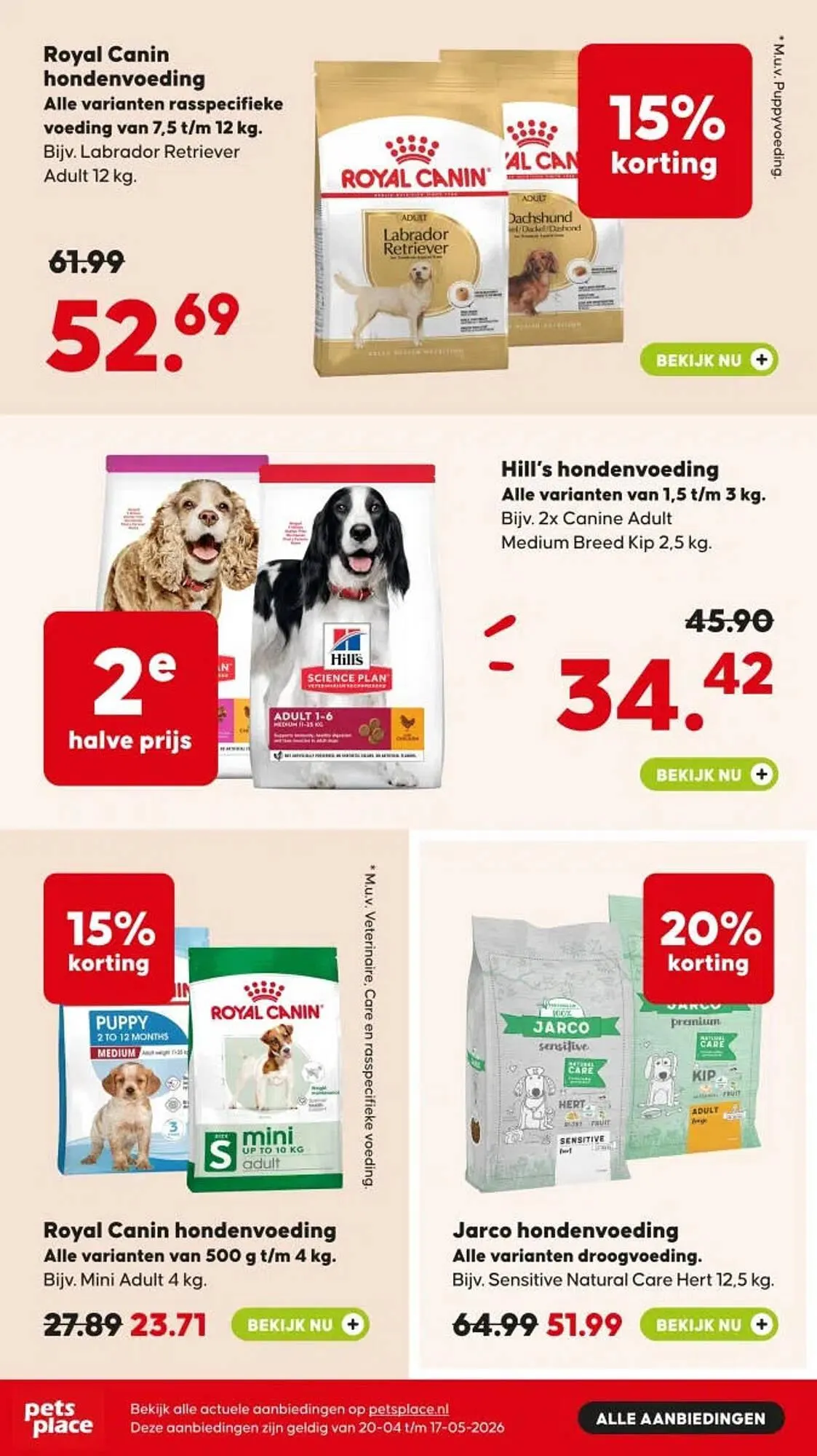 Pets Place folder van 20 april tot 17 mei 2026 - Folder pagina 2