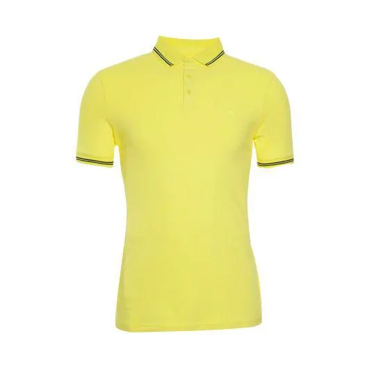 Stretch Polo Geel