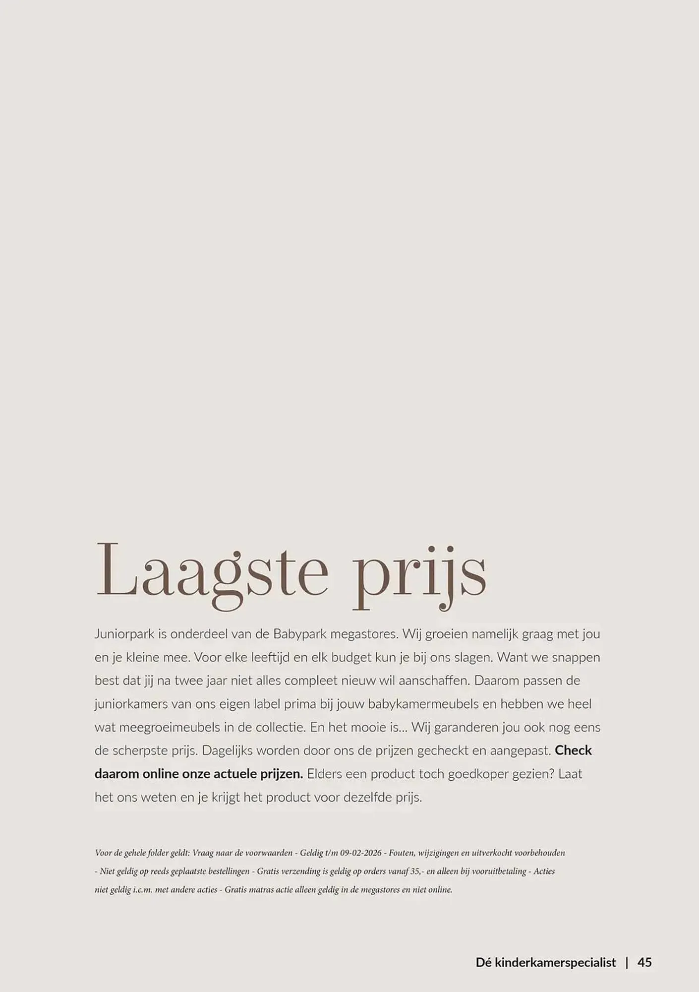 Babypark folder van 14 januari tot 9 februari 2026 - Folder pagina 45
