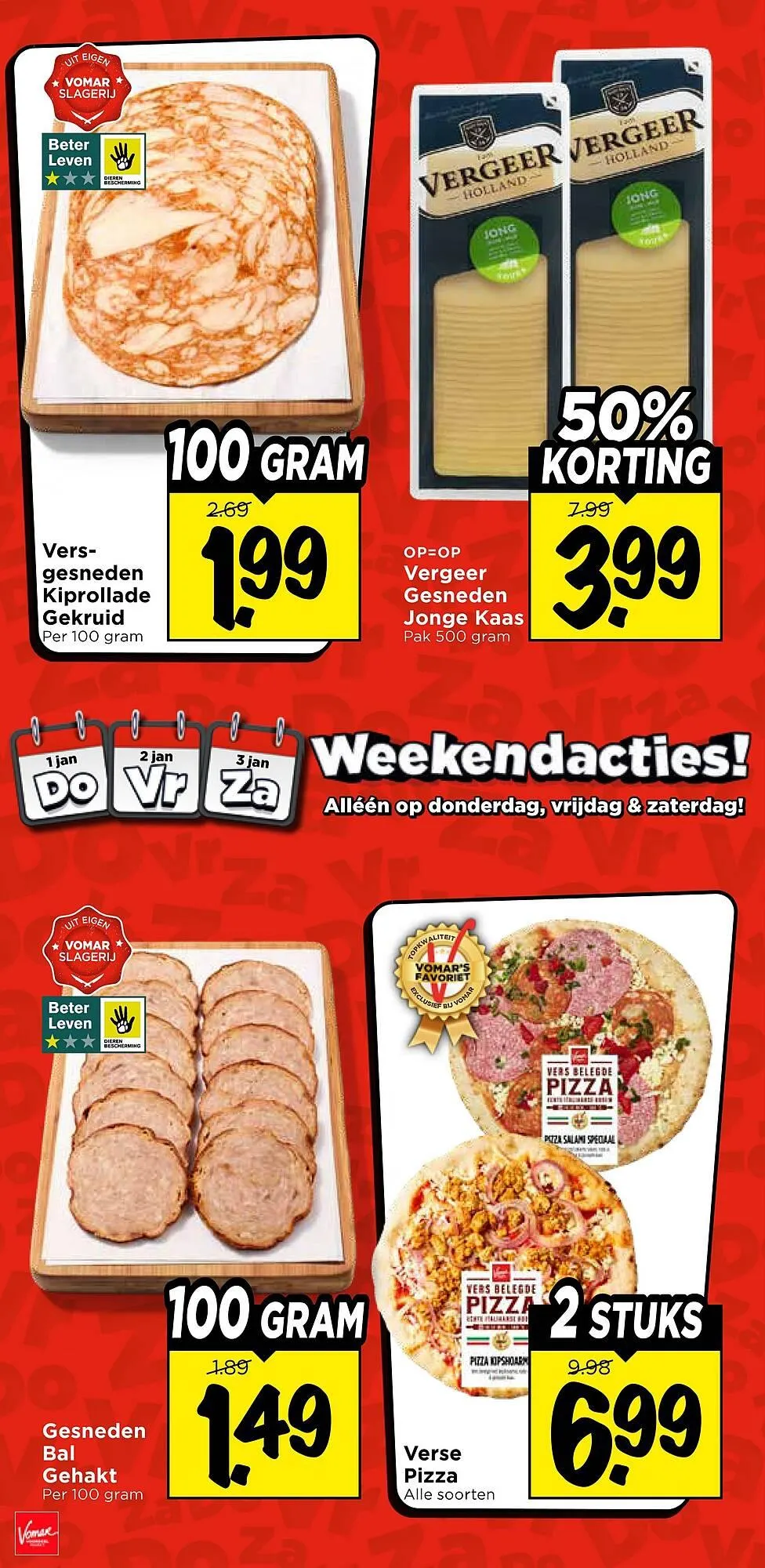 Vomar Voordeelmarkt folder van 28 december tot 3 januari 2026 - Folder pagina 38
