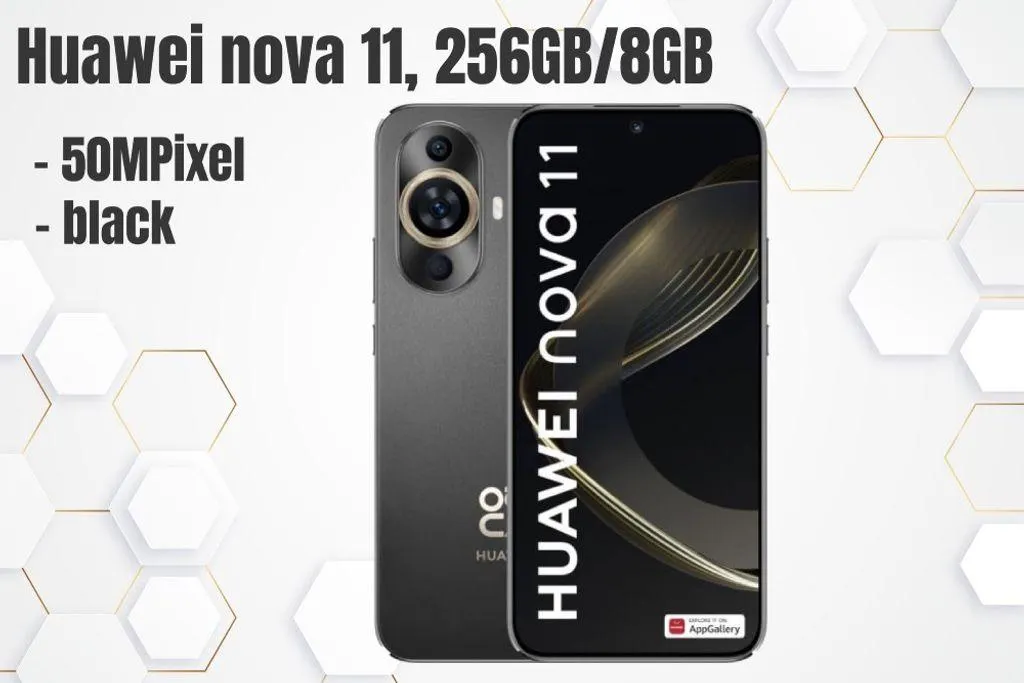 Huawei nova 11, 256GB/8GB, Black