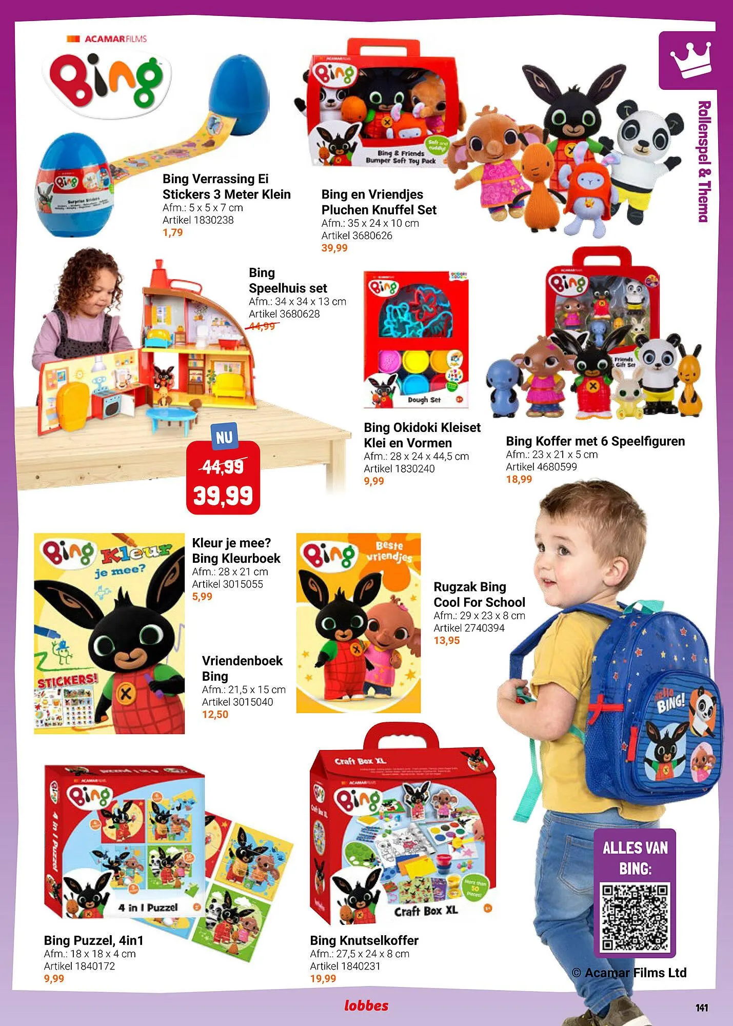 Lobbes folder van 17 september tot 31 december 2023 - Folder pagina 143