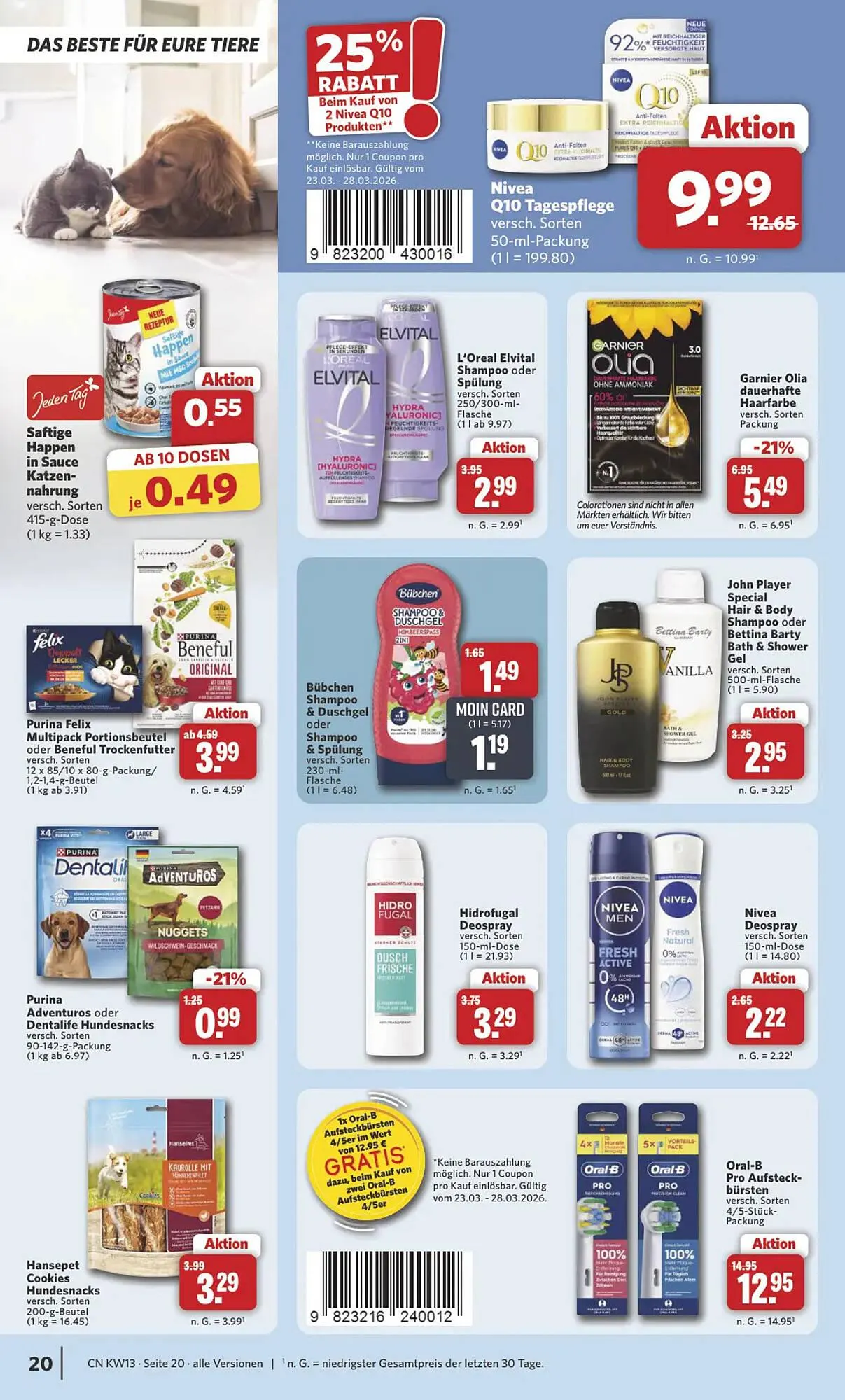 Combi Markt DE folder van 23 maart tot 28 maart 2026 - Folder pagina 20