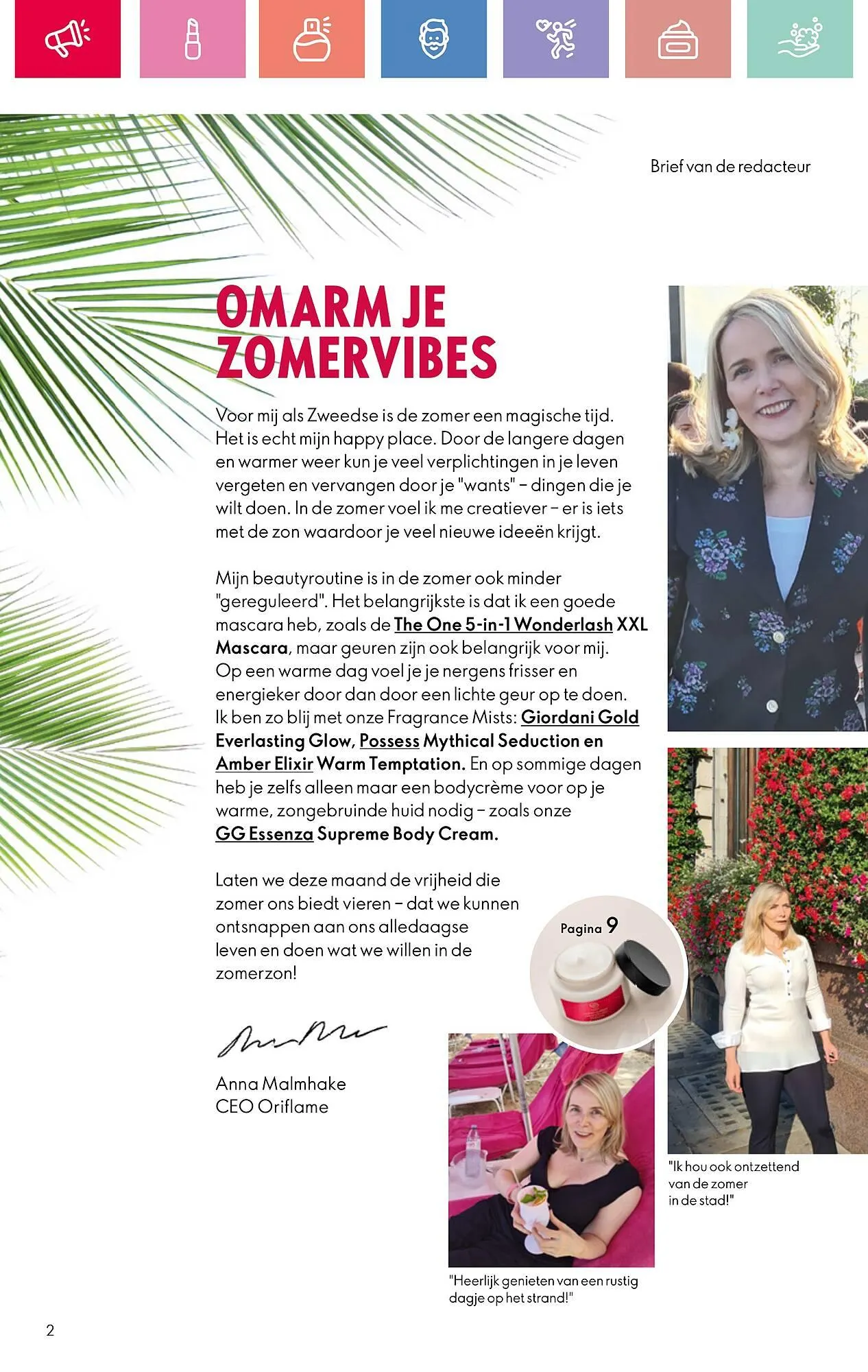 Oriflame folder van 13 juli tot 2 augustus 2025 - Folder pagina 2